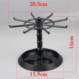 Key Keychain Shelf Home Storage Rack Organizer Earring Necklace Jewelry Rotating Ring Display Holder For Earrings Watch Showcase