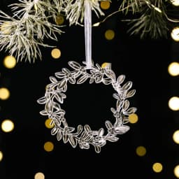 Acrylic Acrylic Christmas Pendants Transparent Clear Simulation Transparent Tree Hangings Hanging Pendant Crystal