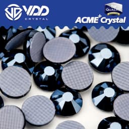 VDD Multi-color ACME+Series Top Quality Glass Hot-Fix Rhinestones Crystal AB Flatback Glitter Strass Stones For Fabric Garment