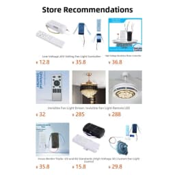 40W/60W High-Pressure Ceiling Fan Light Remote Control 6-Speeds Adjustable Power Tool Accessories Navaja Soldering Iron