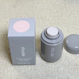 RHODE Cheek Blush Cream Blusher Stick Lip Gloss Phone Case For iPhone 15 16 17 Ribbon SALTY TAN Raspberry Espresso Lipstick INS