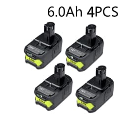 Bonacell For Ryobi 18V Li-ion Battery Adapter 6A For Ryobi 18V Replacement Battery Power Tool For P107 RB18L50 RB18L20 P108