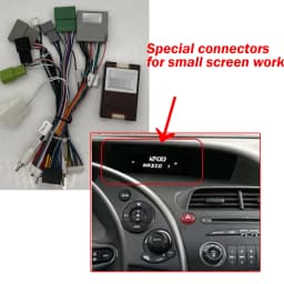 Car Radio Screen For Honda Civic Hatchback 2006-2011 Carplay Android Auto Player Multimedia 4G WIFI GPS Navigation 2Din Stereo