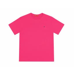 CH Embroidered Solid Color Short Sleeve T Shirt Men Crew Neck Regular Fit Classic Timeless Premium Fabric Casual Daily Tops