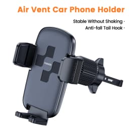 Toocki Air Vent Car Phone Holder With Hook Clip For iPhone 17 16 Xiaomi Samsung 360°Rotate Manual Locking Universal Phone Holder
