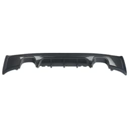 MagicKit Rear Bumper For BMW F22 Coupe M Sport M240i 2014-2020 Carbon Fiber Look Sport Rear Bumper Lip Diffuser