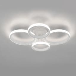 LED Ceiling Lights 48w Modern Chandelier Three Colors Lamp Minimalist Lamps For Bedroom Light Surface Installation Dining Room