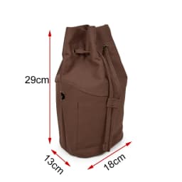 Tanqu New Pure Color Drawstring with Buckle Canvas Fabric Inner Pocket Lining for Obasket Obag Handbag Insert for O Basket O Bag