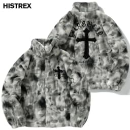 HISTREX Men Rabbit Fur Jacket Parkas,Hip Hop Fluffy Coat,Winter Fleece Overcoat,Outerwear Streetwear,Korean Women Y2k Clothing
