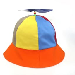 New Custom Logo Parent Child Cotton Helicopter Propeller Bucket Cap Outdoor Unisex Color Matching Sun Protection Fisherman Hat