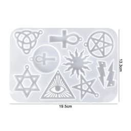 Earring Pendant Silicone Mold Epoxy Resin Mixed Style Jewelry Making Casting Molds DIY Charms Pendant Mould Creative Craft DIY