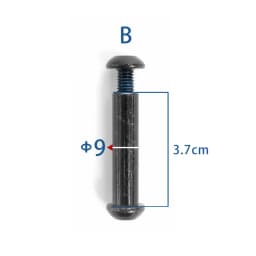 Electric Scooter Folding Rod Base Folding Hook for Segway Ninebot MAX G30 Hinge Bolt Repair Shaft Locking Screw Replacement Part