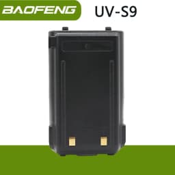 Baofeng UV-S9 Plus Battery UV-5R+Plus UV-S9 Pro Walkie Talkie Li-ion Original Batteries USB Charging 2800 mAh UV-S9 V2 UV-5R Max