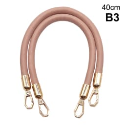 2pcs Short Bag Handles Soft Leather Shoulder Bag Straps DIY Replacement Purse Belt Handbag Strap Bag Accessories New