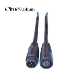 5 Styles Optional Cable Ebike Accessories 2/3/4/5/6Pin Cable Display Pin Base Connector Waterproof Connector