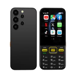 SERVO F8 Ultra 4G Keypad Smartphone Android 8.1 Dual SIM WiFi Hotspot Bluetooth GPS Play Store Torch 2.8" Feature Mobile Phone
