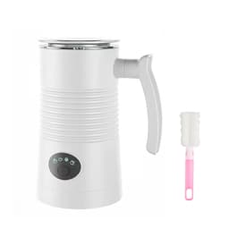 Electric Milk Frother Automatic Rotary Foamer for Coffee Cappuccino Latte 4 in 1 Hot and Cold Foam Maker Milk Frother Foamer