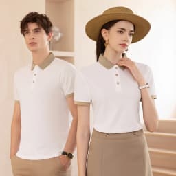 Flip Collar Short Sleeved Contrasting Collar Quick Drying Polo Shirt Printed Logo Embroidered Men's Sportswear Customization