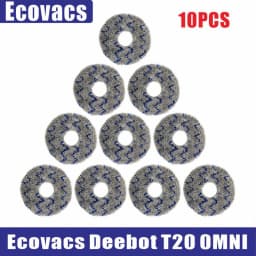 Ecovacs Deebot T20 Omni T20e Accessories Main Side Brush Mop Cloth HEPA Filter Dust Bag Replacement Spare Parts