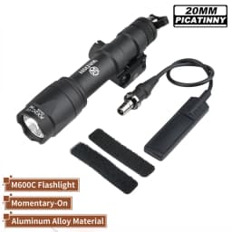 Surefir M300 M600 Flashlight With AXON Dual Function Remote Pressure Switch Fit 20mm Rail Hunting Tactical Airsoft Light