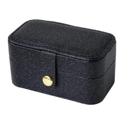 Cross-border Hot New Mini Small Pu Jewelry Box Travel Portable Earrings Ring Necklace Snap Jewelry Box