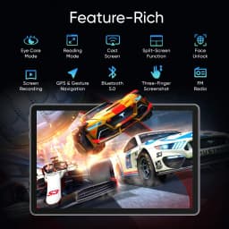 Aobante 11" Android 16 Tablet 32GB (8+24)RAM 256GB ROM 8000mAh Battery HD 1920x1200 IPS Display 8+16MP Dual Cameras WiFi BT