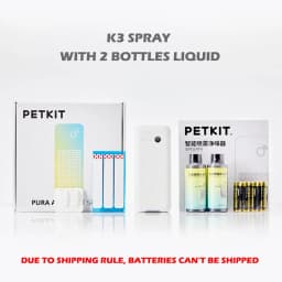 PETKIT PURE MAX Litter Box, Anti-Bacteria Smart K3 Spray Cat Toilet Deodorant, Odor Removal Machine, 4-Month Endurance