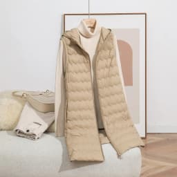 SEDUTMO Ultra Light Thin Duck Down Vest Women Winter Long Quilted hooded Jackets Slim Waistcoat Autumn Basic Parkas ED2147