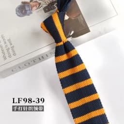 New Trendy British Casual Knitted Ties For Men Narrow Flat 6cm Width Striped Neckties College Boys Shirt Accessories Suit Cravat
