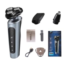 Men's Intelligent Rechargeable Shaver Wet/Dry Beard Razor ABS Tondeuse Dissolving Beard Rechargeable Razor for Smooth Skin