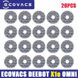 Ecovacs Deebot X1e Omni TURBO Vacuum Cleaner Robot Filter Side Brush Cleaning Cloth Spare Parts Dust Box Accessories