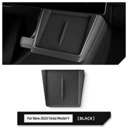 LUCKEASY for Tesla Model Y Juniper 2025 2026 Car Anti Dirt Pad Mobile Wireless Charging Anti-Slip Mats Silicone Accessiories