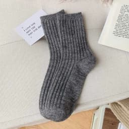 2022 New Winter Thicker Cashmere Wool Women Socks Casual japanese fashion Solid Color Long Sock Girls Thermal Warm Crew Sock