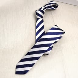 Black and white striped tie narrow version girls casual 5CM hand play trend earth cool dance