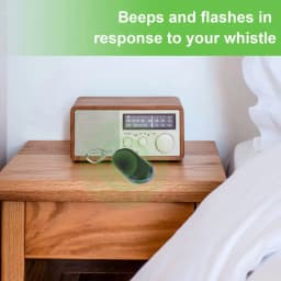Portable Sensing Car Key Finder with Light Anti-Lost Key Finder Smart Find Locator Keychain Whistle Beep Sound Control LED Torch