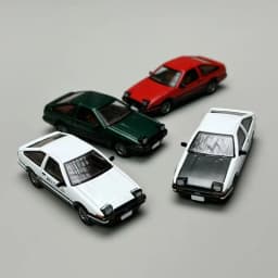 [In Stock] Sonic Gear 1/64 Mazda RX7 AE86 Golf GTI Honda JAZZ alloy car model, ideal for holiday gifts and collection pieces.