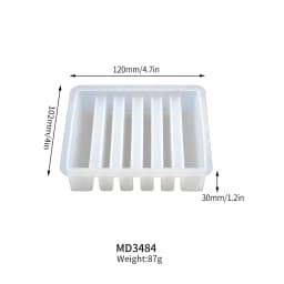 DM289 Irregular Shaped Resina Epoxy Transparente Coaster and Tray Molds Fruit Plate Cup Mat Moldes Silicona Resina Epoxi