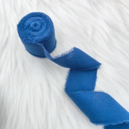 Pure Cotton Hand Torn Raw Edge Ribbon DIY Gift Box Packaging Greeting Card Decoration Bride Hand Stick Flower Flower Tie Ribbon