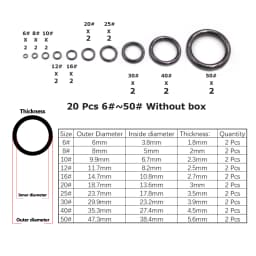Fishing Rod Guides Ring 10Pcs~100Pcs Wear Resistant Ceramic Guide Ring Rod Repair Replacement Kit Alconite Ring Black 6mm~47.3mm