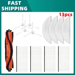 Compatible for Xiaomi Lydsto R1 /R1A /R1 Pro /S1 /L1 Parts Main Side Brush Hepa Filter Mop Pad Dust Bag Replacement Parts