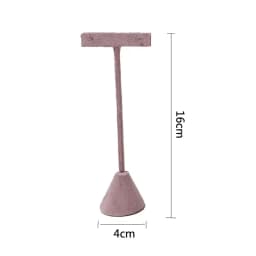 High-End Velvet Or Leather Earrings Display Storage Rack High, Medium And Low Size Jewelry Display Props Earrings Display Props