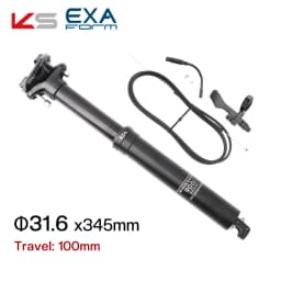 KS 900i Remote Control Bike Dropper Seat Post 100 125 150mm Travel 30.9 31.6mm Alloy Hydraulic Adjustable MTB Bicycle Seatpost