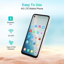 Qin 3 Ultra Google Version Play Store Global Android 12 MTK G99 5.02 Inch 6GB 128GB Multilingual Mini Smart Phone