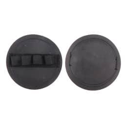 Black Body Exfoliating Bath Scrubbing Shower Brush Dead Skin Remover Bathing Tools Circular Painless Bath Towel PVA Material