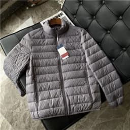 Ultra-Light down Cotton Jacket Spring Style Men's Casual Wear Slim Fit Zipper Closure Color Young Popular Fashion