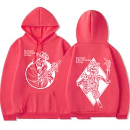 Forward Observations Group Hoodie Punk Skeleton Gothic Hoodies Men's Fashion Vintage Graphic Hooded Sweatshirt Streetwear