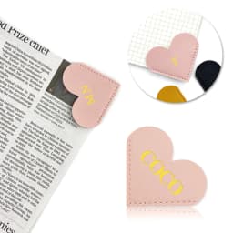 Personalize Initials Corner Bookmark Library Reader DIY Name Logo Book Page Marker Lovely Popular Custom Small Gift For Students