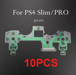 10Pcs Conductive Film Keypad Flex Cable PCB Buttons Ribbon Circuit Board For PS4 4 Pro Slim JDM JDS 001/011/030/040/050