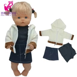 for 38cm Nenuco Doll Boy Jackets 40cm Reborn Baby Doll Clothes Coat Children Gift