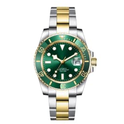 Customized Logo Reloj Men's Mechanical Automatic Wristwatch NH35 Movement 40mm Dial 100M Waterproof Sapphire Glass DIY Corgeut